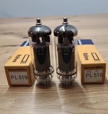 Coppia tubi abbinati tripla mica PLATINUM SIEMENS PL519 40KG6 nuovi Röhren ear859