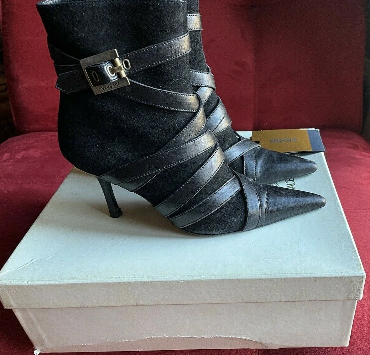 Versace stivaletto hot sale