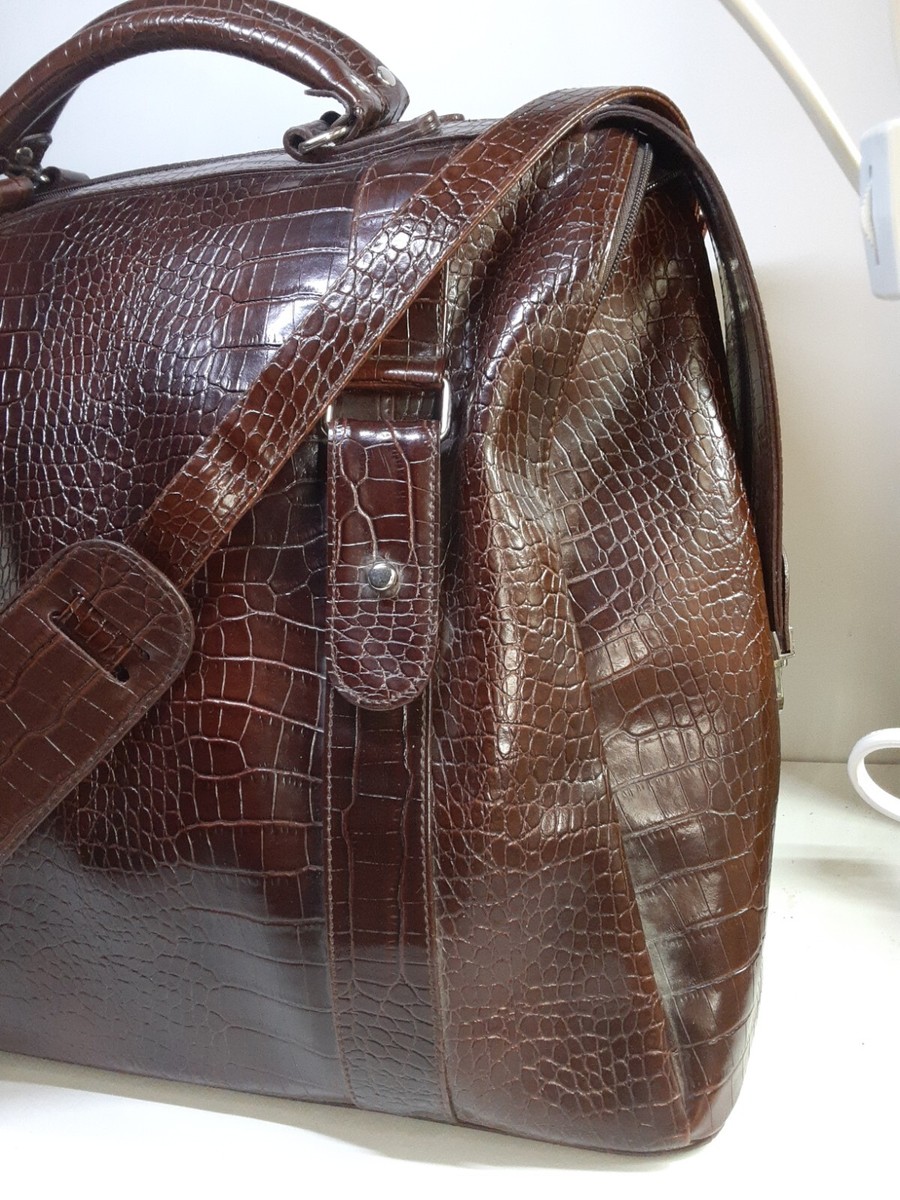 Bath & Body Works Faux Alligator Large Bag-The Sak 18