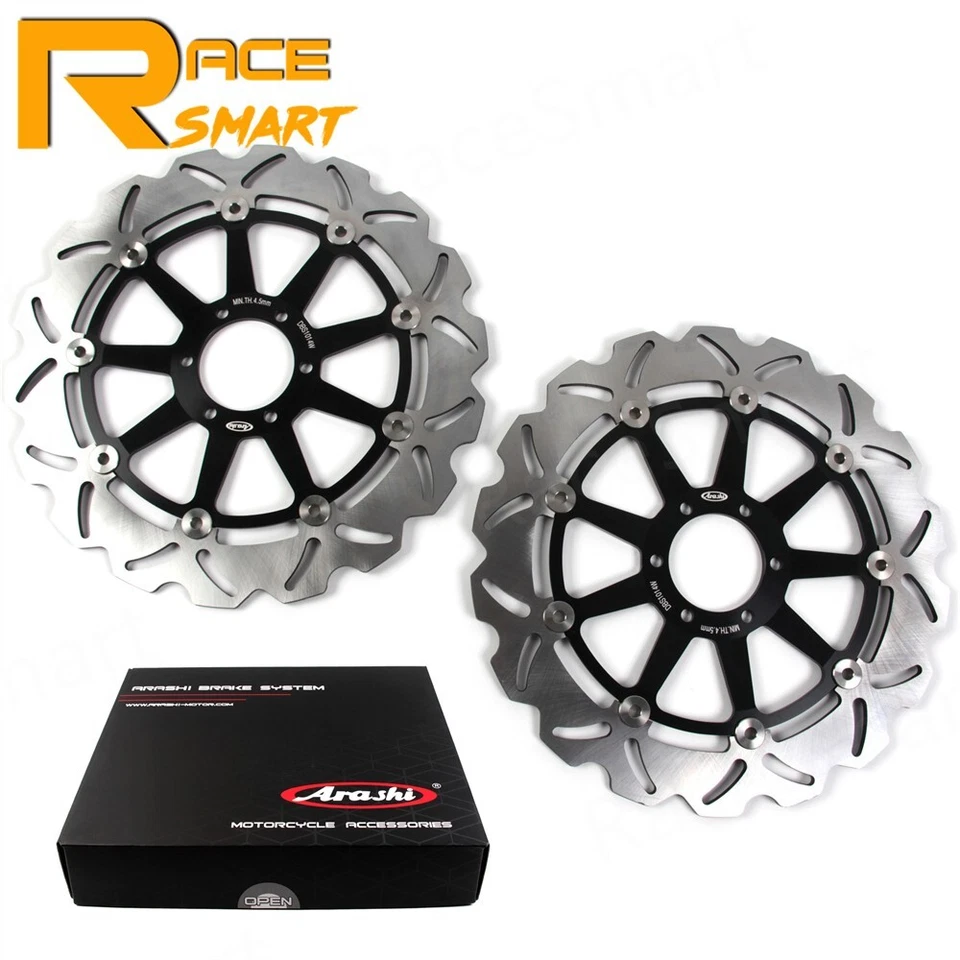 Rotores de disco de freno delanteros traseros para Ducati Monster 696 2008-2014 ST2 944 1997-2003 Foto 2 de 4