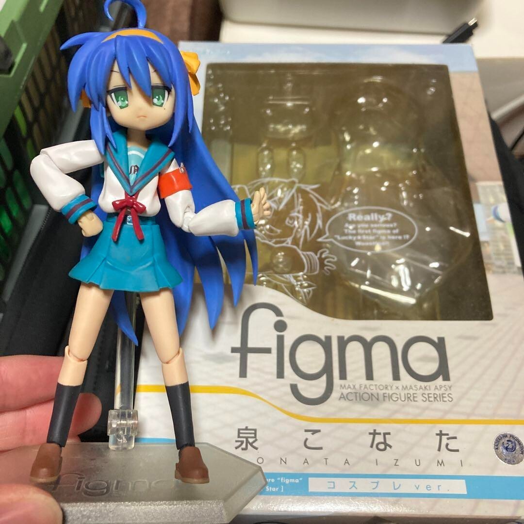 Figma 001 Lucky Star Izumi Konata Summer clothes Figure TV