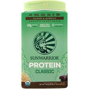 sunwarrior classic protein chocolate