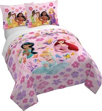 Disney Princess Kids Duvet Cover Set No Insert AB0DPNMNLT13