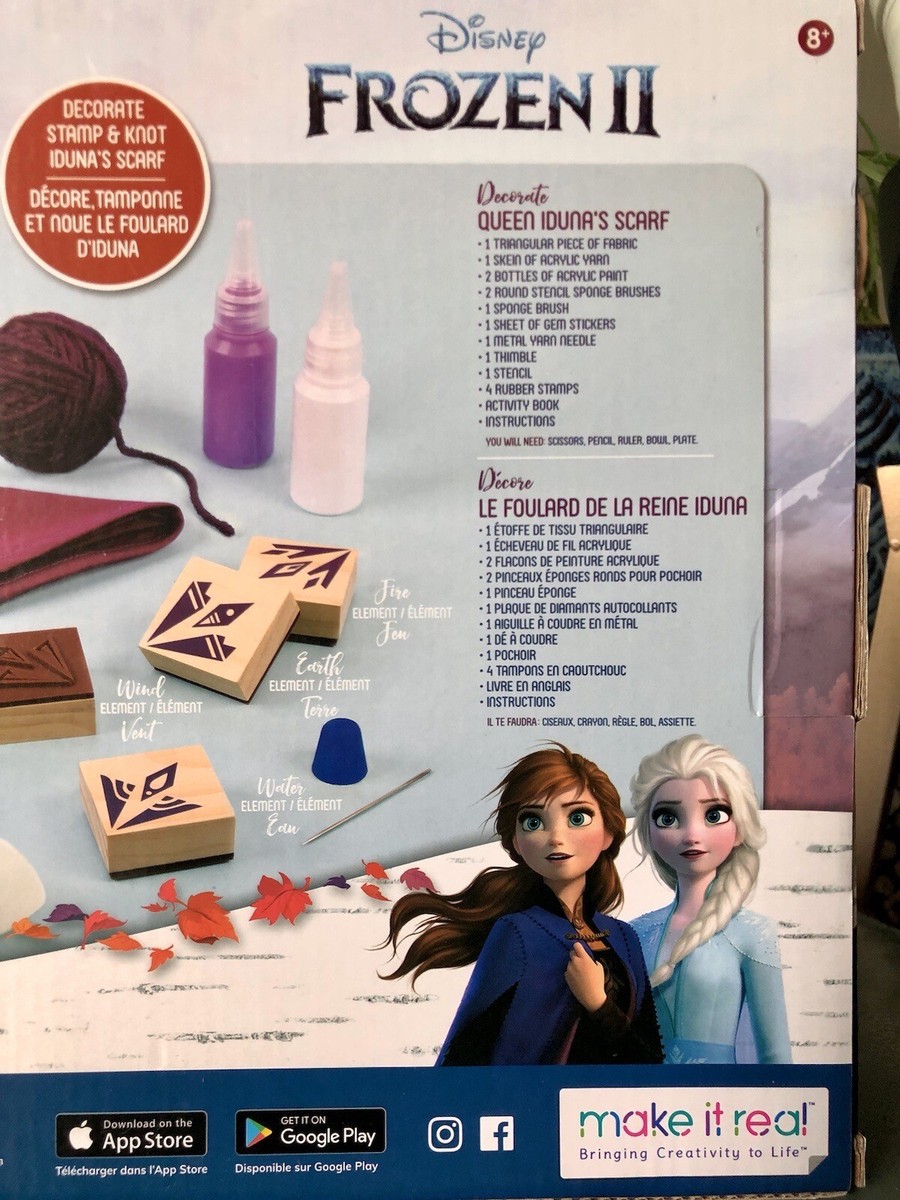 Make It Real – Disney Frozen 2 Decorate Queen Iduna's Scarf