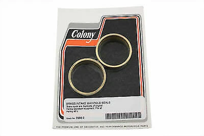 Brass Manifold Seals for Harley Davidson by V-Twin