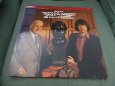 LP - JULIAN LLOYD WEBBER/YEHUDI MENUHIN - ELGAR PHILIPS DIGITAL CLASSICS