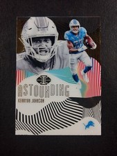 KERRYON JOHNSON 2019 ILLUSIONS ASTOUNDING #AST-KJ  Detroit Lions