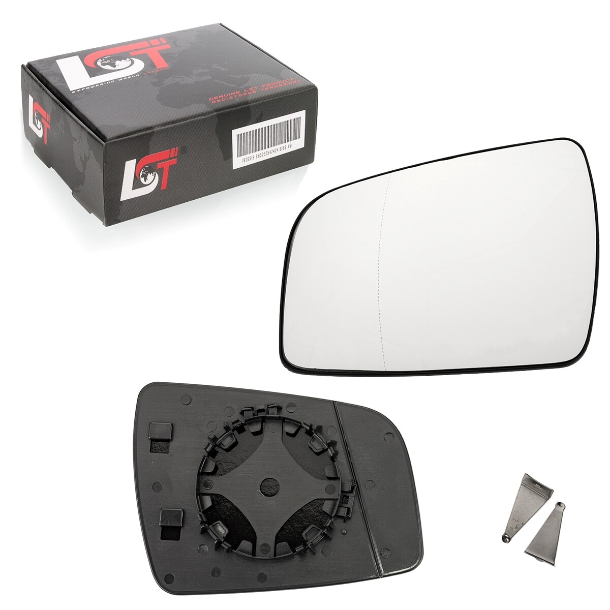 Left Exterior Mirror Unheated Aspherical For Opel Zafira B 08-15