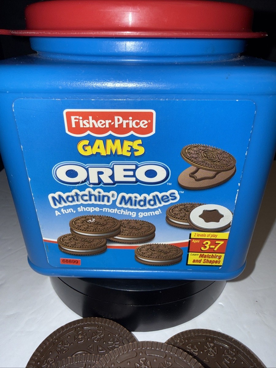 oreo様 リクエスト 2点 まとめ商品 1998 Fisher Price Games Oreo Matchin' Middles Game w/ 8 Cookies
