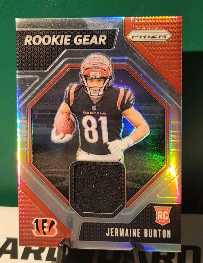 2024 Panini Prizm - Rookie Gear Jermaine Burton #RG-JBN (MEM, RC)