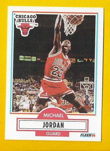 76329 1990-91 Fleer #26 Michael Jordan BK$40