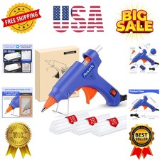 Hot Glue Gun Kit with 30 Glue Sticks130mm x 7mm, Fast Preheating Hot Melt, Hi... 0.56 per gallon