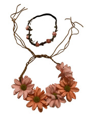 Boho Flower Crown Headbands Hair Accessories Floral Princess