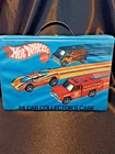 Vintage Hot Wheels Redline 24 Car Collector's Case Blue Storage USA 1975 BW 8227