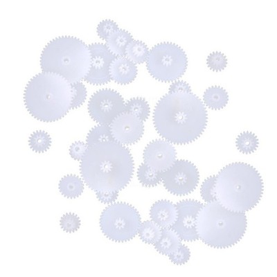 58Pack DIY RC Car Robot Toy Motor Upgrade Plastic Gear Modulus 0.5 Assortment