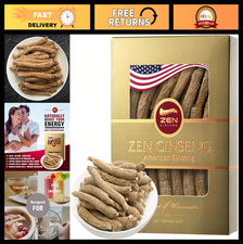 Premium Wisconsin Ginseng Root - Boosts Immunity  Energy for Men  Women 4oz 