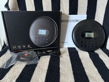 ARAFUNA Portable CD Player with Dual Stereo Speakers, Rechargeable, Portable