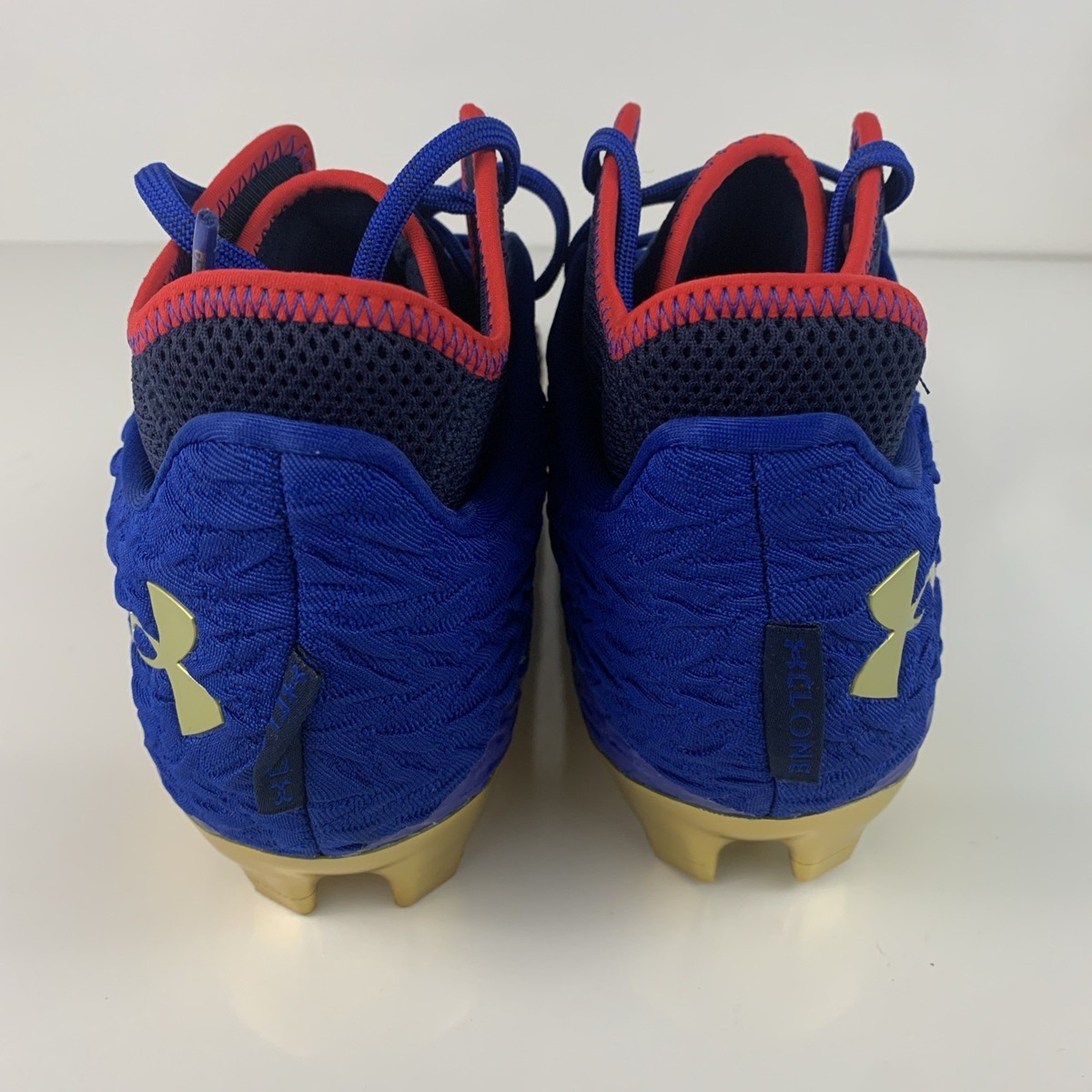 Under Armour Spotlight Clone 4 MC USA Blue Mens 11.5  display picture 2