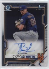 2021 Bowman Chrome Prospect Auto Jose Butto #CPA-JBU Auto u4w