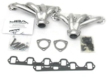 JBA Headers Cat4ward Headers Block Hugger Silver Ceramic Coated 1 5/8" Primaries