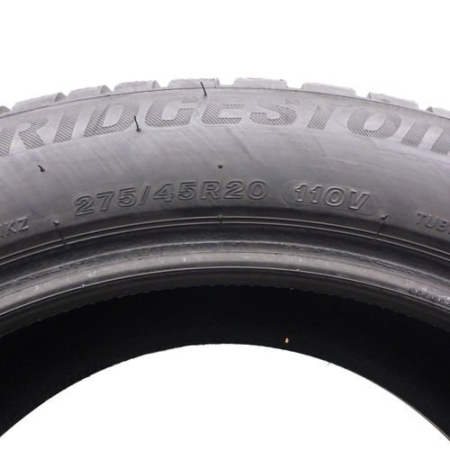 275 45 20 2x BRIDGESTONE 275/45 R20 110V XL LM001 RSC Winterreifen 6,5mm 2020 - Bild 5 von 10