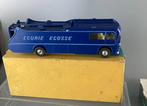 CORGI TOYS  #1126 ECURIE ECOSSE TRANSPORTER NEAR MINT WITH ITS ORIGINAL BOX