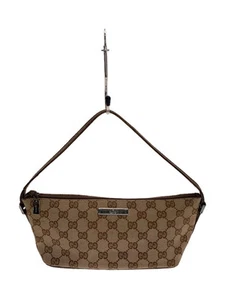 GUCCI Pochette Toile BRW Sac Toile du Japon "1086