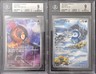 2025 BGS 9 POKEMON JAPANESE INFERNO X CHARCADET & PIPLUP SET