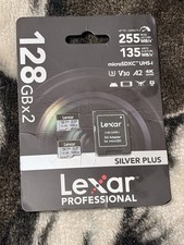 lexar professional sd card128gb 2 Pack