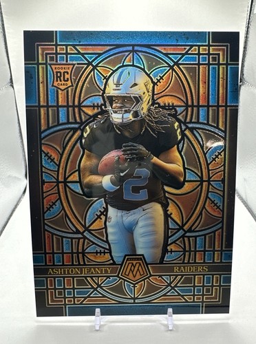 Ashton Jeanty #14 2025 Panini Mosaic Stained Glass card