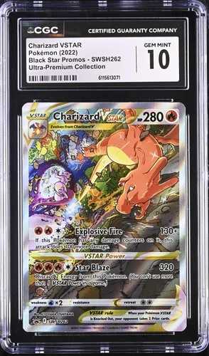CGC 10 - CHARIZARD VSTAR - SWSH262 ULTRA-PREMIUM COLLECTION POKEMON