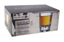 Luminarc Barcraft "On The Rocks" Lowball Glasses Set of 4  10.75oz - New in Box