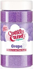 Grape Flavored Cotton Candy Floss Sugar