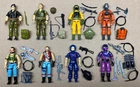 GI Joe Vintage Figure Lot of 8 Flint Footloose BBQ Ripper Techno Viper + More!