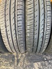 CONTINENTAL 155 65 R14 75T TYRES 6MM TREAD PART WORN PAIR GF73