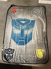 Vintage Transformers Plush Throw 46"x60"