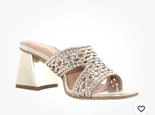 Gioseppo  Kewaunee Style# 75128 Platinum Gold Size EUR 41 US 9.5