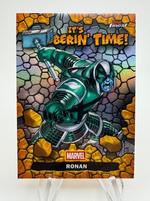 2026 Topps Finest Fantastic Four RONAN It's Clobberin' Time Insert #CT-15