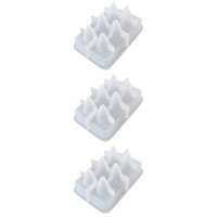 3 Pack Schmuck Gussformen Silikon-Ohrringform Tablettform Aus Harz