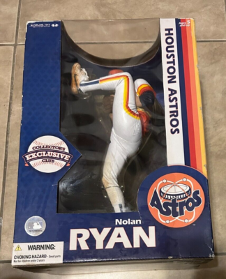 Nolan Ryan Astros McFarlane Cooperstown Collection Collectors Club