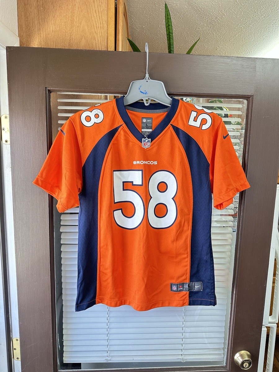 Authentic Nike Von Miller #58 Denver Broncos KIDS YOUTH NFL