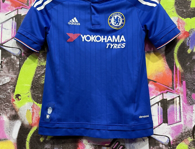 CHELSEA 2015 2016 Home Shirt Football Soccer Jersey Top Adidas