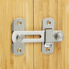 Stainless Steel Exterior Door Lock Simple Installation Door Bolt Safety 7 Sizes