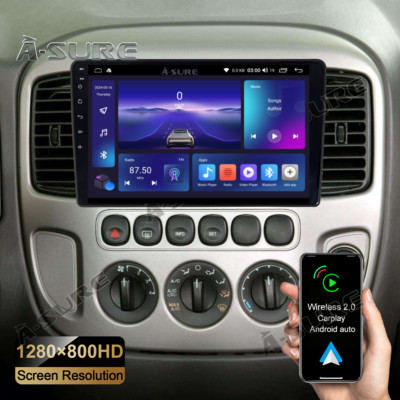 2+64GB Android 14 Car Radio Stereo For Ford Escape 2001-2007 Navi GPS Carplay