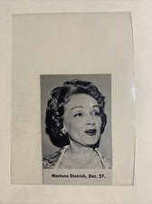Marlene Dietrich Birthday 1960 TV Panel RARE!