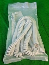 Adirondack wire and cable 6' Handset Cord AWC9200-06-B Coiled hand