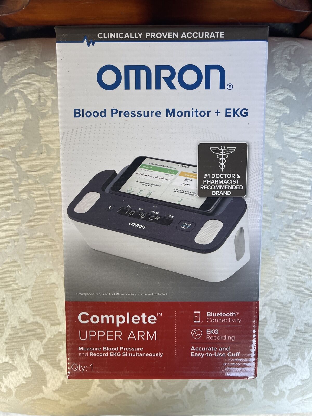 Omron BP7900 Complete Wireless Upper Arm Blood Pressure Monitor