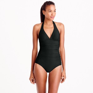 j crew black swimsuit