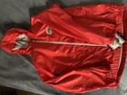 new wind and waterproof lite weight youth boys jacket size 14-16 color red — photo 5