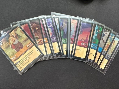 Disney Lorcana The Rise of the Floodborn FOIL trading cards - You Choose! RARE